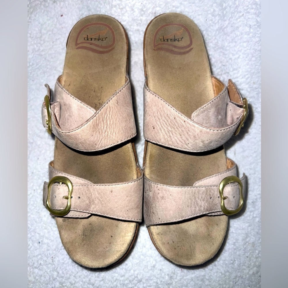 Dansko Women's Sophie Heel Sandal | Beige |